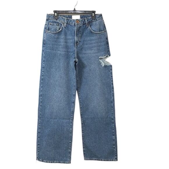 Revolve One Teaspoon Blue Mid Waist Wide Leg Jackson
Jeans(Size 28) - Picture 7 of 12